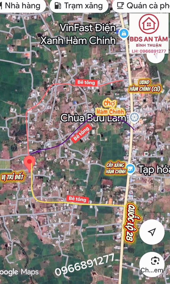 Nhà vườn tại Hàm Chính 41000m² giá 2.05 tỷ - Cơ hội đầu tư hiếm có!