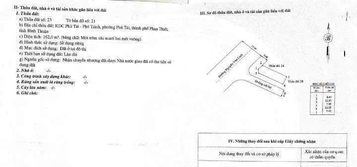 Đất thổ cư mặt tiền đường Lê Duẩn, Phú Trinh 69.1m² giá 6.9 tỷ - Kinh doanh đắc địa!