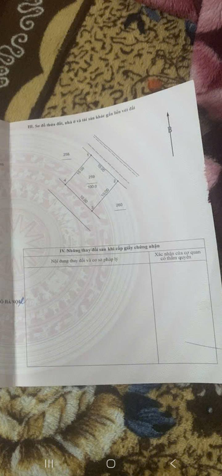 Đất Phú Xuyên, Hà Nội 100m² giá 3 tỷ - Vị trí đẹp, ô tô vào tận nơi!