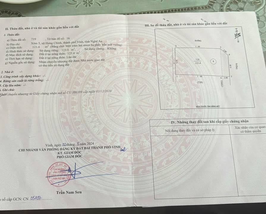 Bán đất Hưng Chính Hưng Nguyên 123m² - Lô góc 2 mặt đường kinh doanh lý tưởng!