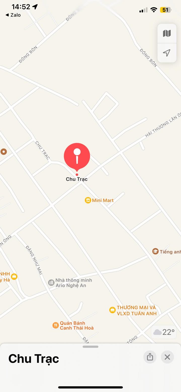 Nhà cấp 4 mặt đường Chu Trạc - 80m² giá 3 tỷ - Đầu tư sinh lời ngay!