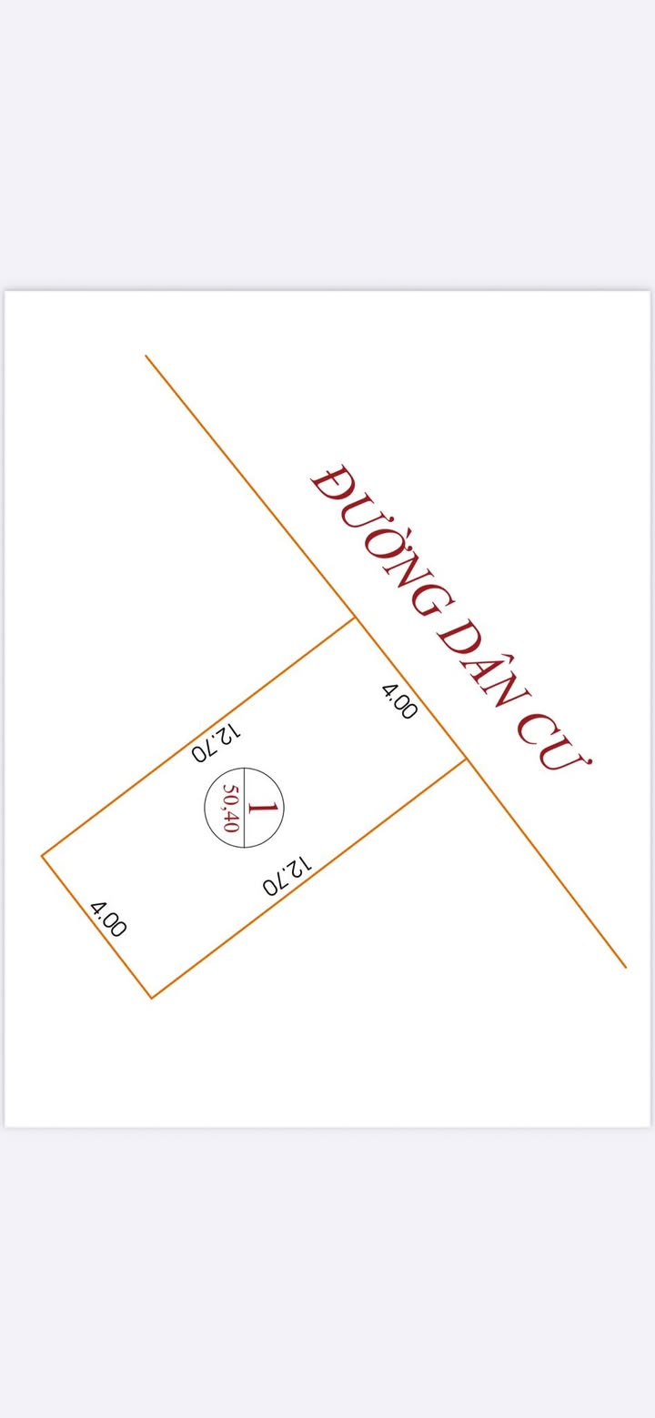 Đất Nghi Phú, Vinh 50.4m² giá 1 tỷ - Gần bệnh viện quốc tế