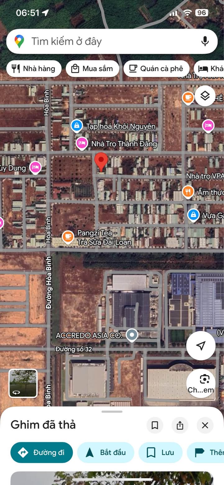 Đất thổ cư 100% đường D3 VSIP 2 mở rộng 100m² giá 1.8 tỷ - Vị trí kinh doanh thuận lợi!