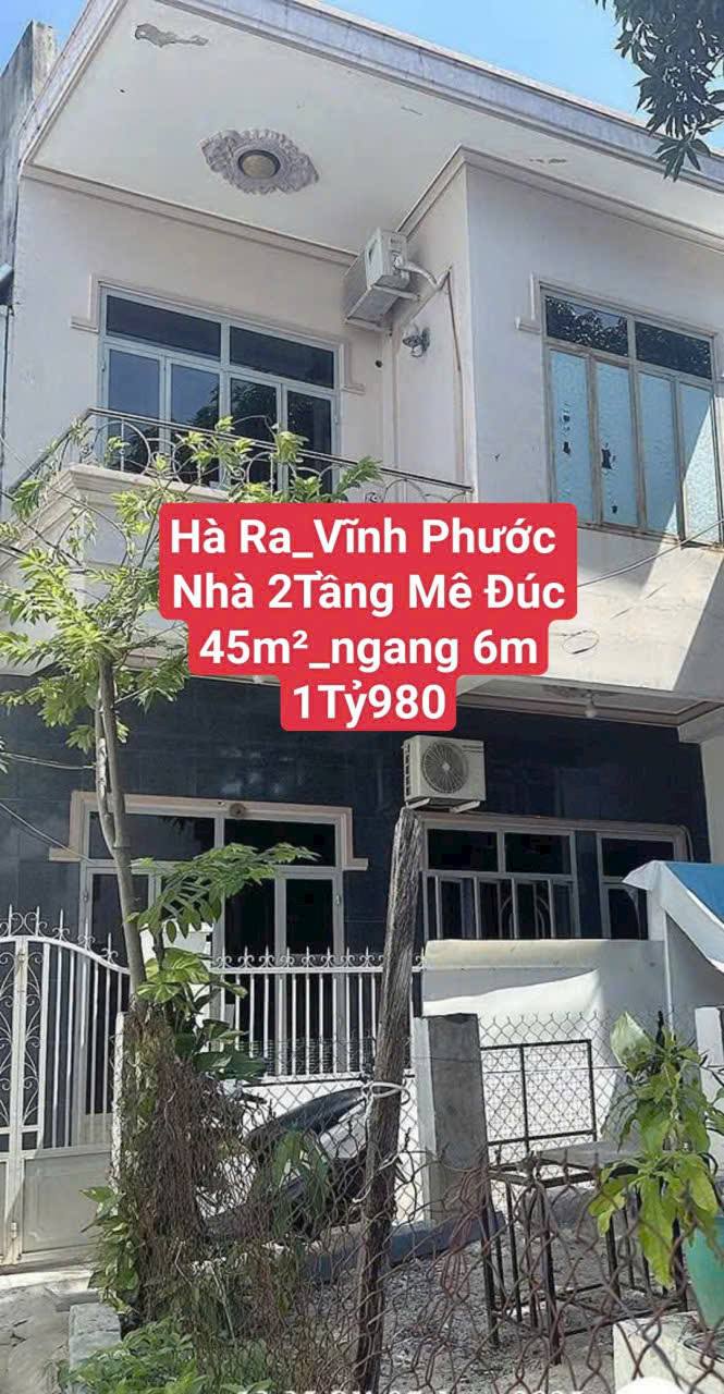 Nhà phố Vĩnh Phước Nha Trang 45m² giá 1.98 tỷ - Đầu tư sinh lời ngay!