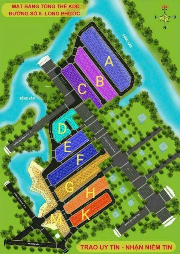 Đất nền Long Phước Thủ Đức 52m² giá 1.9 tỷ - Cơ hội đầu tư hấp dẫn!