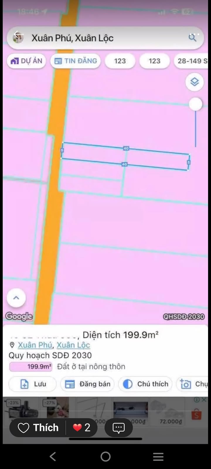 Đất nền Xuân Phú 160m² giá 670 triệu - Sổ đỏ chính chủ, gần Quốc lộ 1!