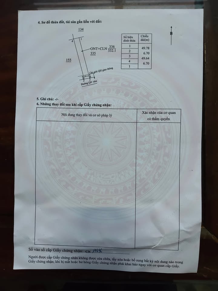 Đất ở Quảng Phú Cư M'gar 335m² giá 779 triệu - Sổ đỏ chính chủ, thương lượng ngay!