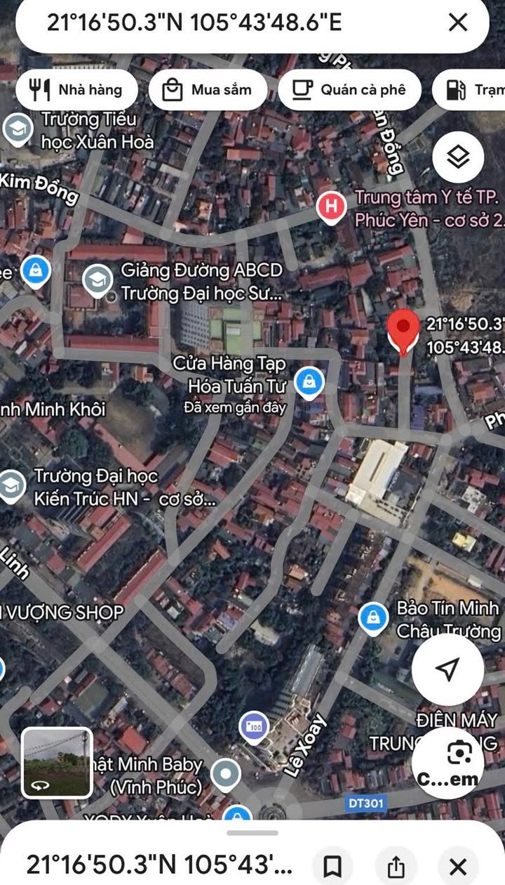 Đất nền trung tâm Xuân Hòa 99m² giá 2.8 tỷ - Đường thông ô tô vào tận nơi!