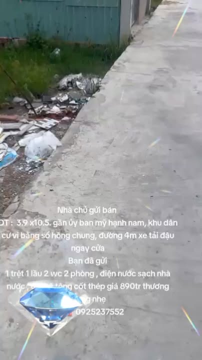 Nhà phố 2 tầng tại Mỹ Hạnh Nam, 40.95m² chỉ 890 triệu - Sổ hồng chính chủ!