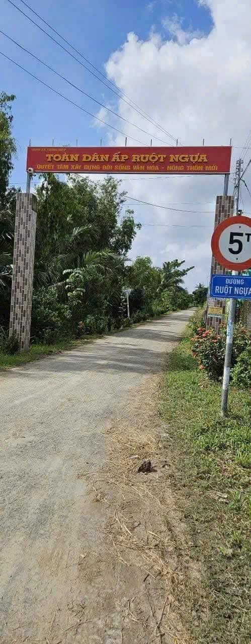 Đất nền thổ cư 130m² xã Trung Hiệp, Vĩnh Long - Giá 190 triệu, thương lượng tốt!