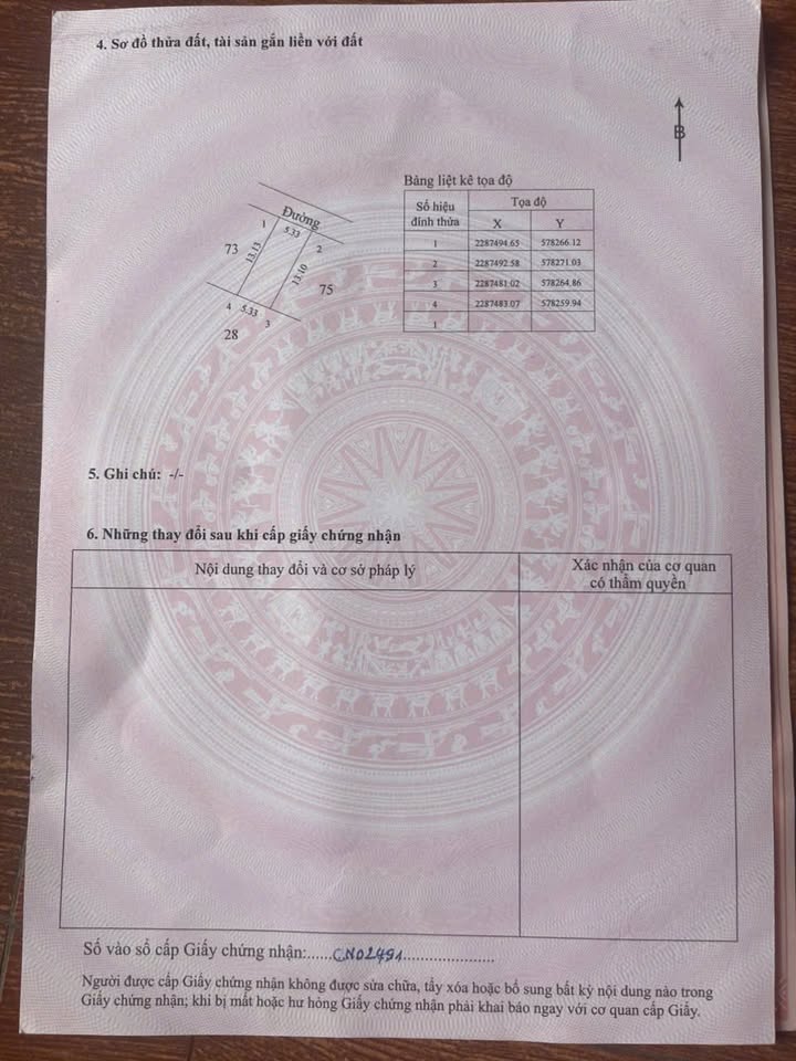 Đất nền Nguyên Hòa Phù Cừ 69m² giá chỉ 1 tỷ - Chính chủ bán gấp!