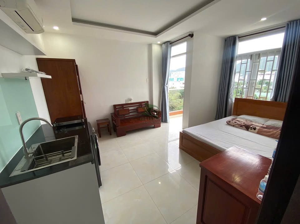 Căn hộ cho thuê Phước Long 1 phòng giá 5 triệu - Nội thất đầy đủ, ban công thoáng mát!