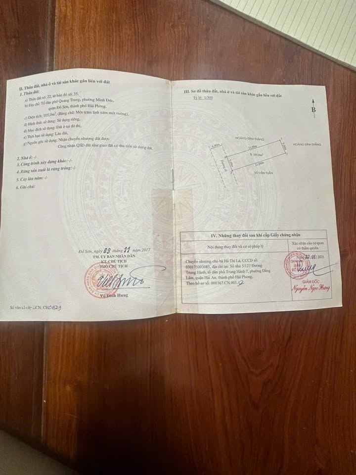 Đất nền đường Đức Thắng, phường Nam Đồ Sơn, 100m² - Cơ hội đầu tư sinh lời hấp dẫn!