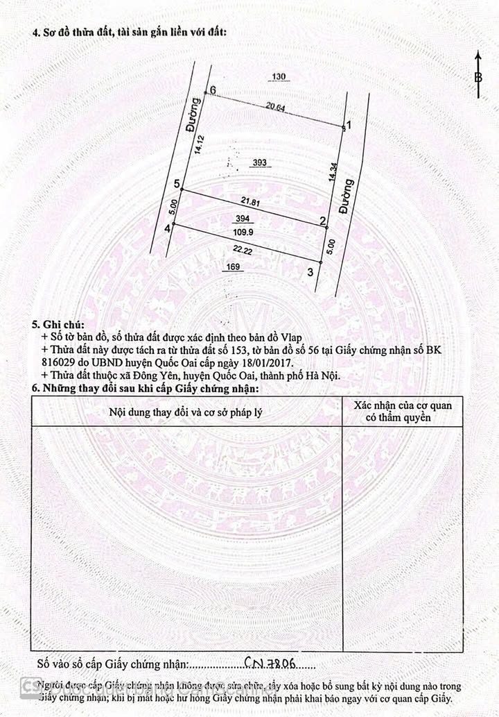 Bán lô đất Phú Cát Quốc Oai 105m² giá 2.6 tỷ - Đầu tư sinh lời tuyệt vời!