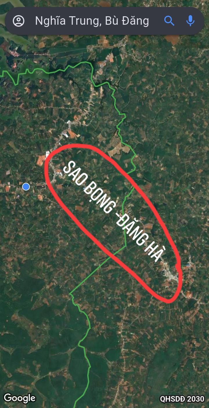 Đất mặt tiền đường Sao Bọng, Bù Đăng, 1ha - Giá hợp lý, cơ hội đầu tư tốt!