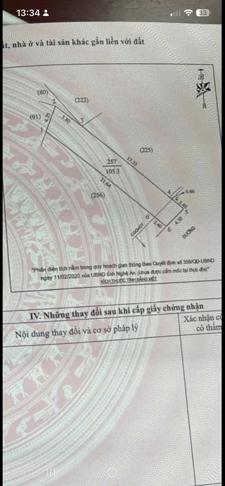 Đất nền Hưng Lộc, TP Vinh 4.3m² - Vị trí đắc địa, giá tốt thương lượng!