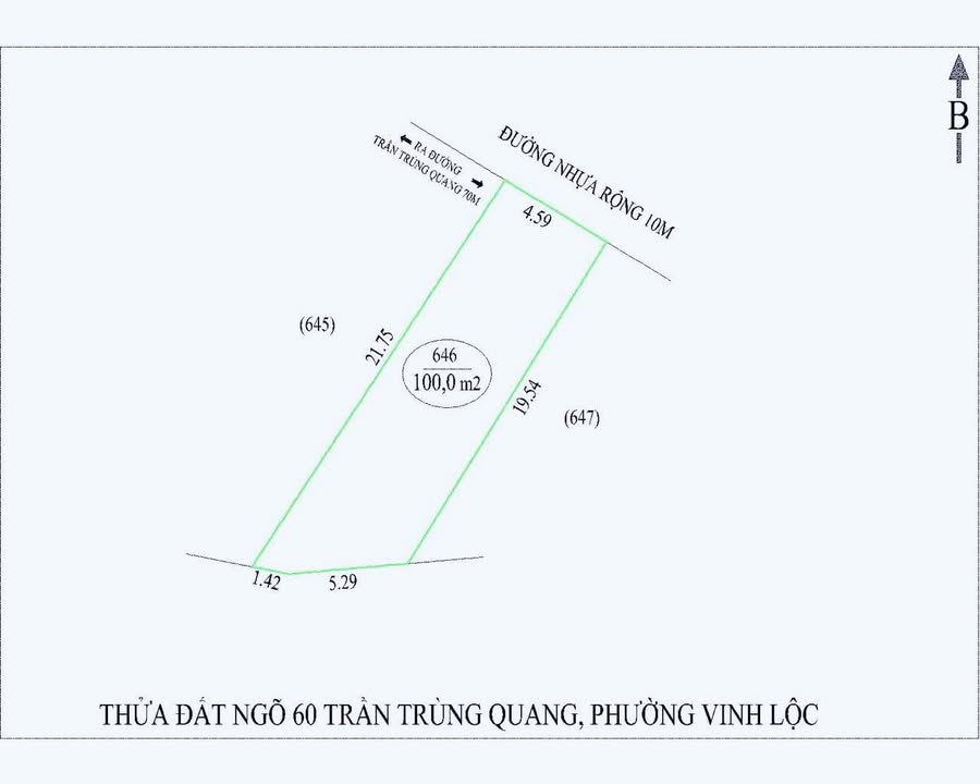 Đất nền Hưng Lộc Vinh 100m² giá thỏa thuận - Vị trí đắc địa gần trường học!