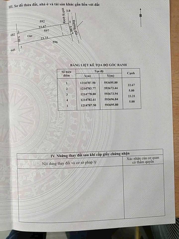 Đất nền Hòa Phú Củ Chi 97m² giá 1.3 tỷ - Sổ hồng chính chủ, bớt lộc nhẹ!