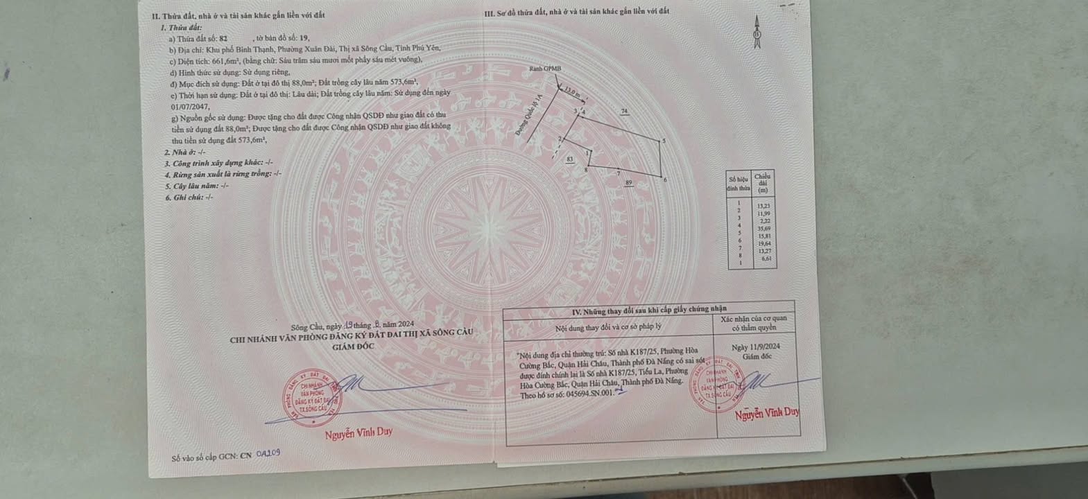 Đất mặt tiền Quốc lộ 1A, Xuân Đài, 661m² - Giá chỉ 3 tỷ!