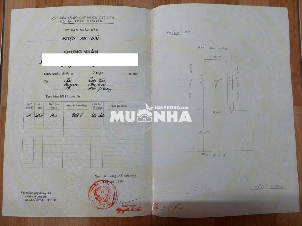 Đất mặt đường Hùng Vương, Quán Toan 78m² - Cơ hội đầu tư sinh lời cao!