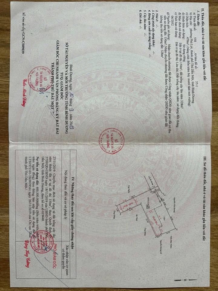 Đất nền Thủ Dầu Một 478m² giá chỉ 9.566 tỷ - Xây biệt thự nhà vườn lý tưởng!