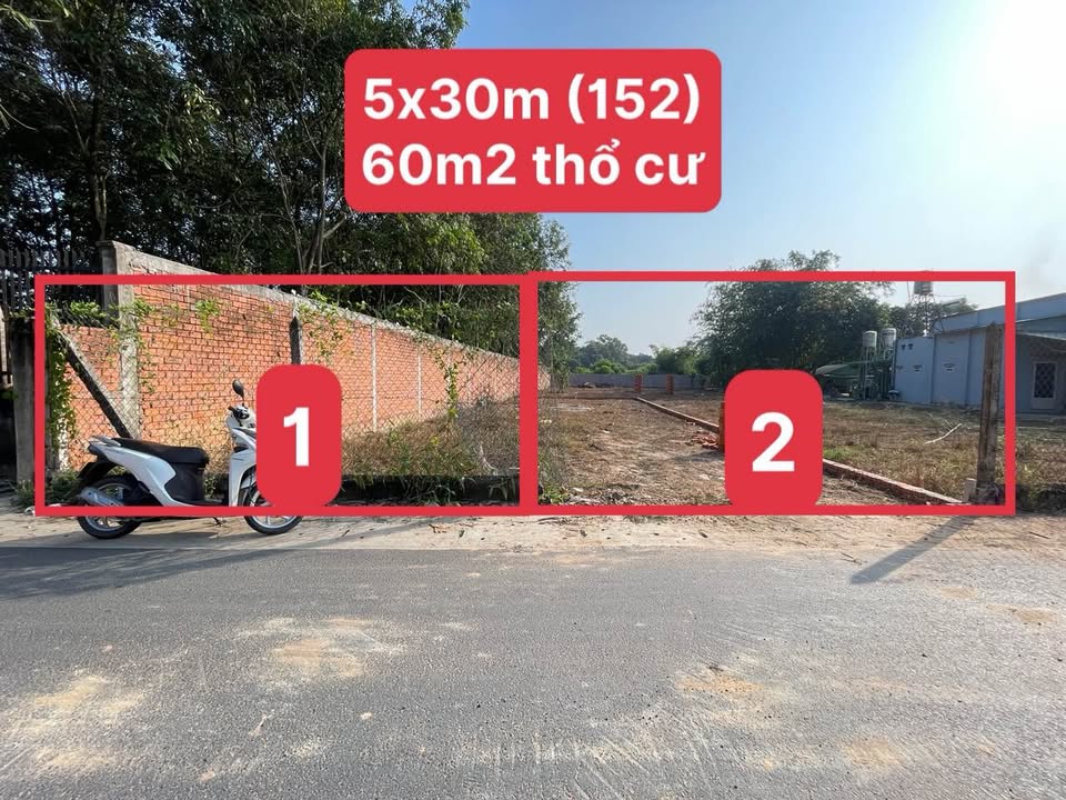 Đất nền Tân An Thủ Dầu Một 150m² giá 2.06 tỷ - Cơ hội đầu tư sinh lời!