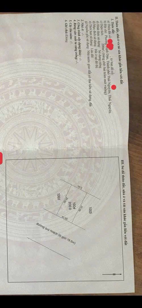 Mảnh đất 200m² Thịnh Đán giá 7.5 tỷ - Đầu tư sinh lời ngay!