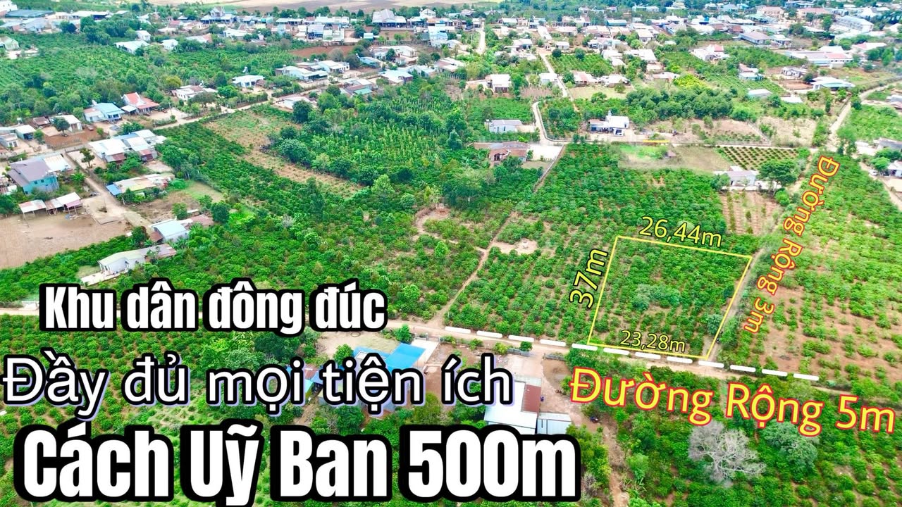 Đất nền mặt tiền đường Ia Băng, Đăk Đoa 690m² giá 750 triệu - Cơ hội đầu tư hấp dẫn!