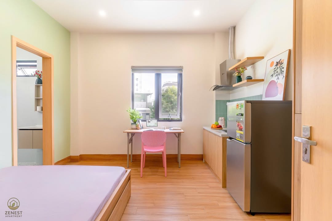 Căn hộ Studio Bùi Kỷ, Cẩm Lệ, Đà Nẵng - Full nội thất, chỉ 4.7 triệu/tháng!