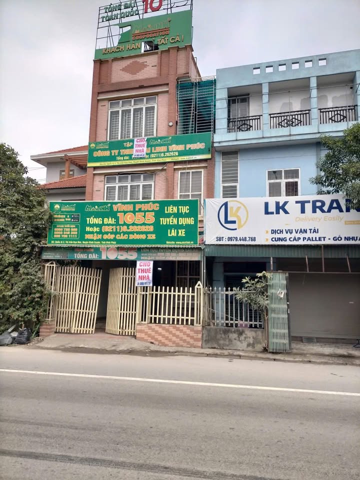 Nhà 3 tầng mặt đường QL2, Phúc Yên, Vĩnh Phúc - Kinh doanh sầm uất, phù hợp nhiều mô hình