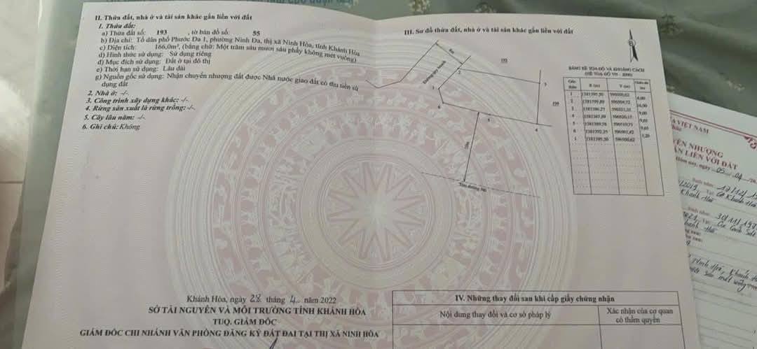 Đất nền lô góc Phước Đa 1, Ninh Đa 166m² giá 1.85 tỷ - Cơ hội đầu tư tuyệt vời!