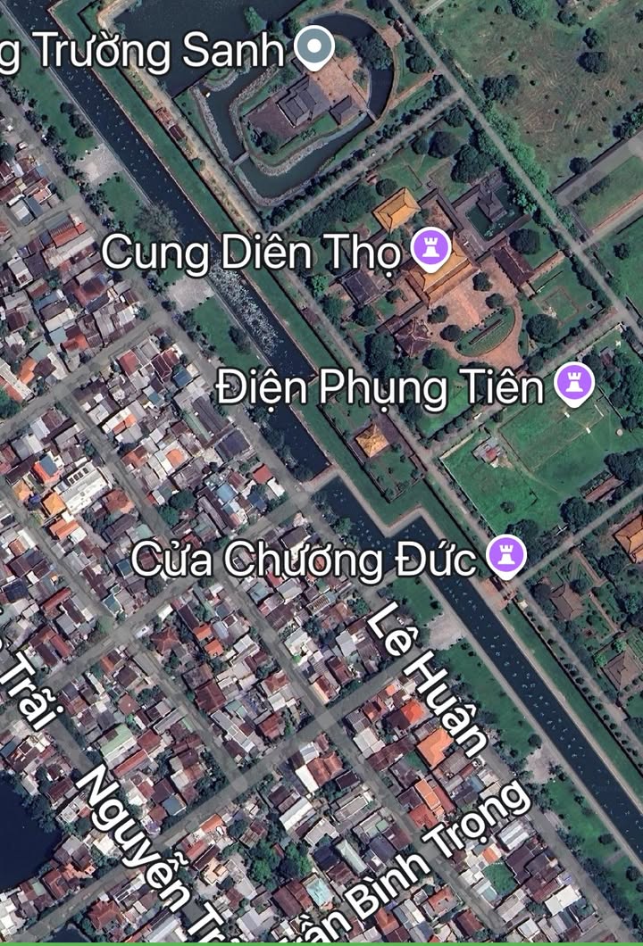 FrontHouse mặt tiền Lê Huân, Huế 77m² - Vị trí Vàng kinh doanh view Đại Nội!