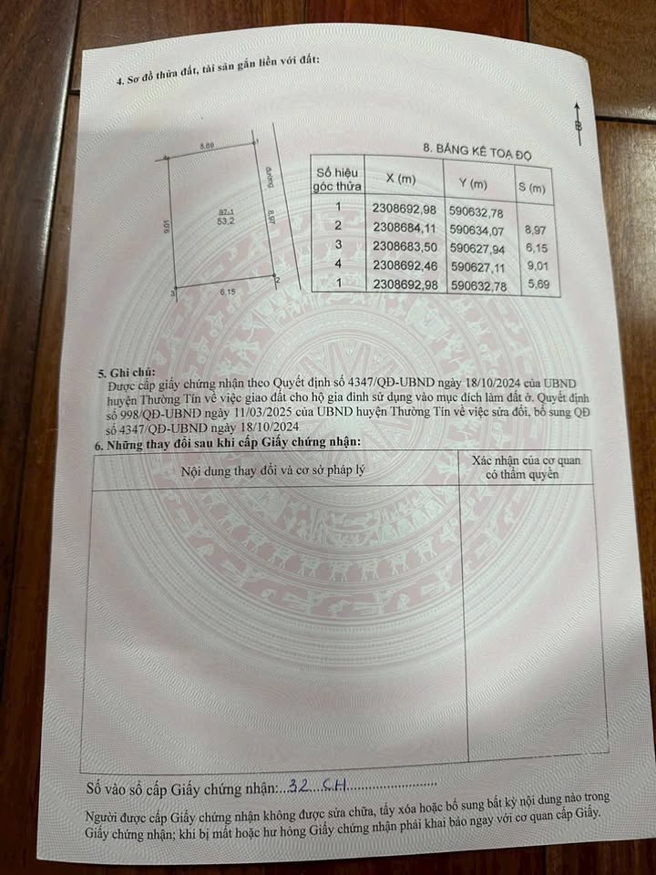 Đất Tái Định Cư Hà Hồi 53m² giá 10 tỷ - Mặt tiền kinh doanh đỉnh cao!