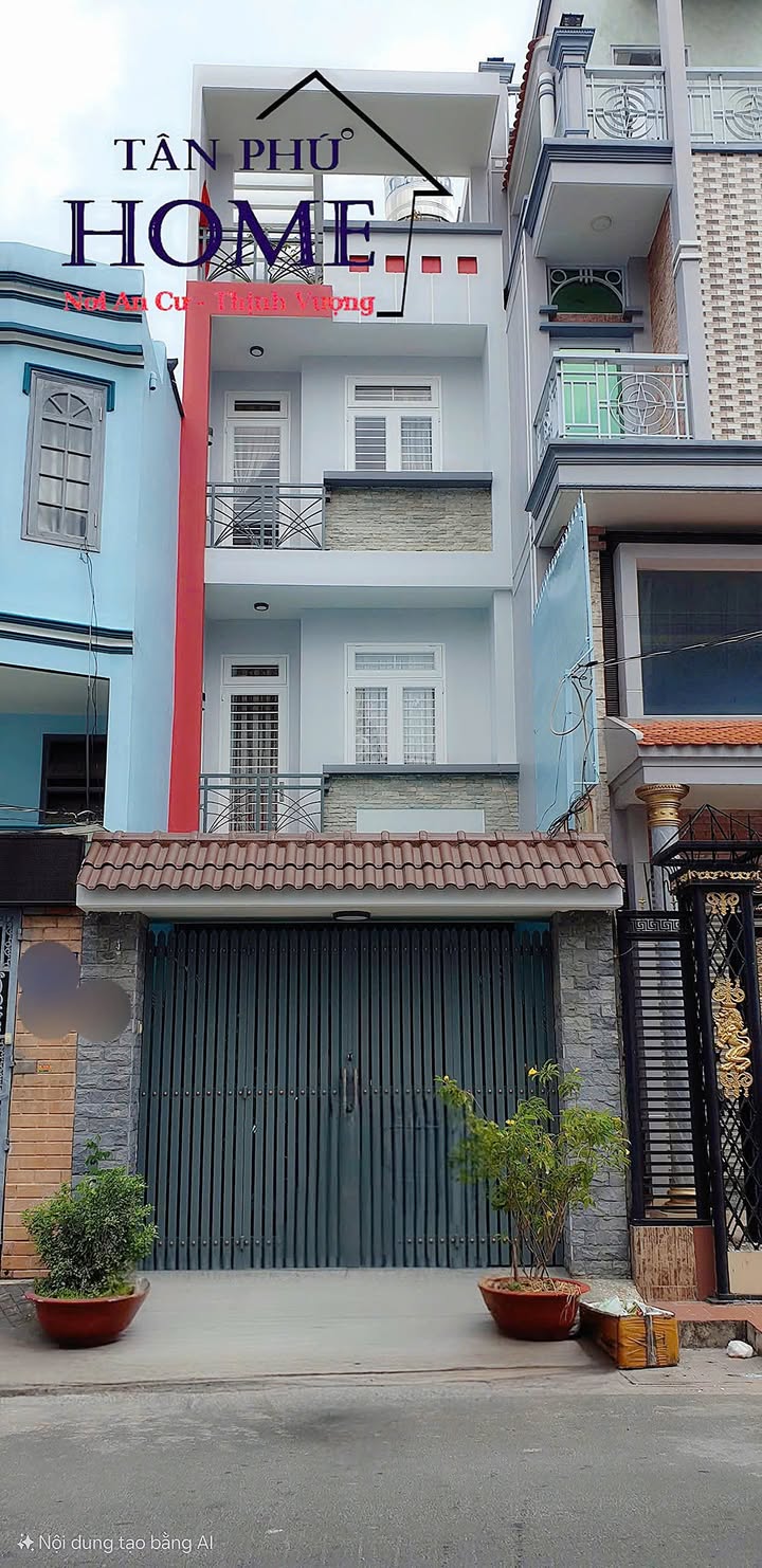 Cho thuê FrontHouse Tô Hiệu, Tân Phú 80m² giá 20 triệu - Thiết kế hiện đại, sang trọng