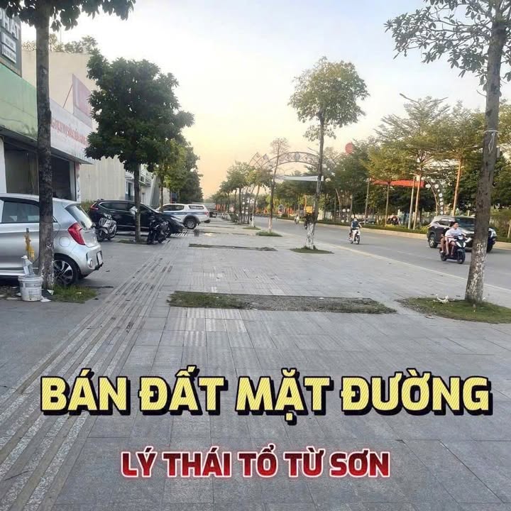 Đất mặt đường Lý Thái Tổ, Từ Sơn 130m² - Cơ hội kinh doanh tuyệt vời!