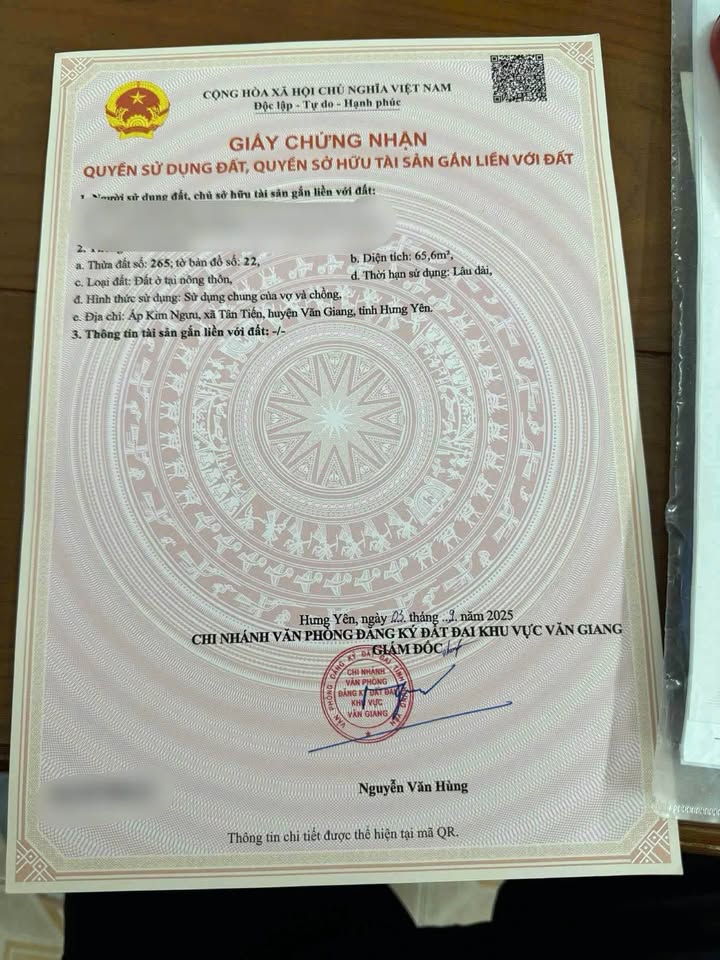 Bán đất Kim Ngưu - Tân Tiến 65m² giá 3 tỷ - Cơ hội đầu tư hấp dẫn!