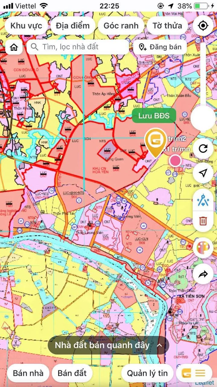 Đất nền Đồng Quan, Đông Lỗ, Hiệp Hòa 105m² giá 2 tỷ - Tiềm năng tăng giá cao!