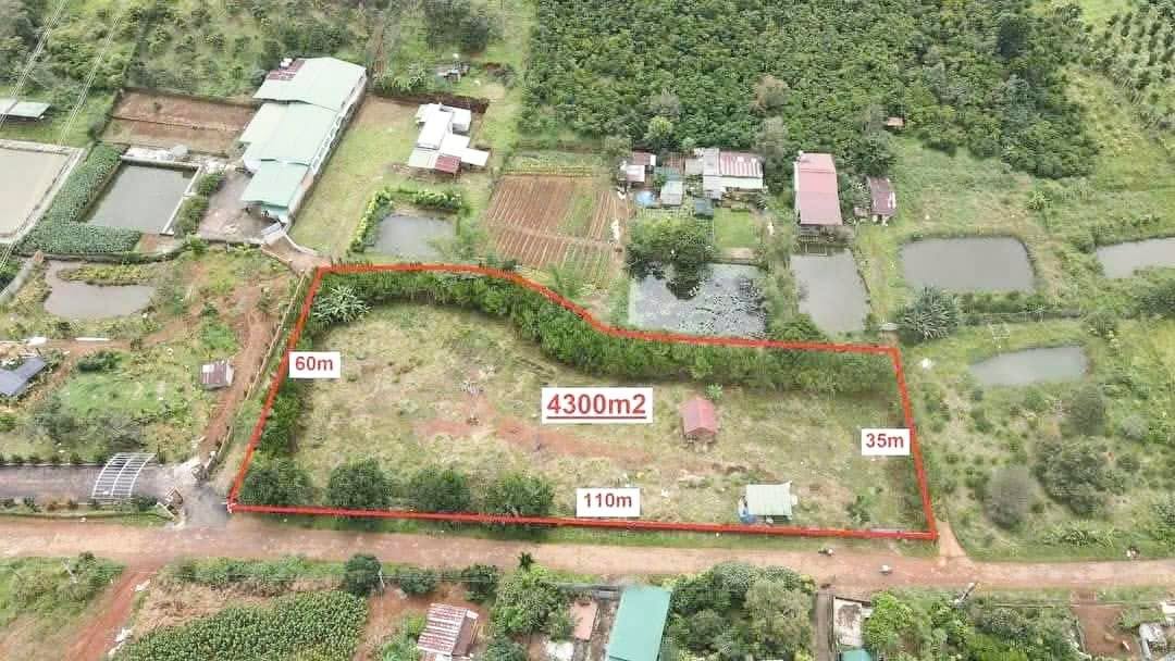 Đất nền Bảo Lộc 4300m² giá 22 tỷ - Mặt tiền 3 hướng thuận lợi!