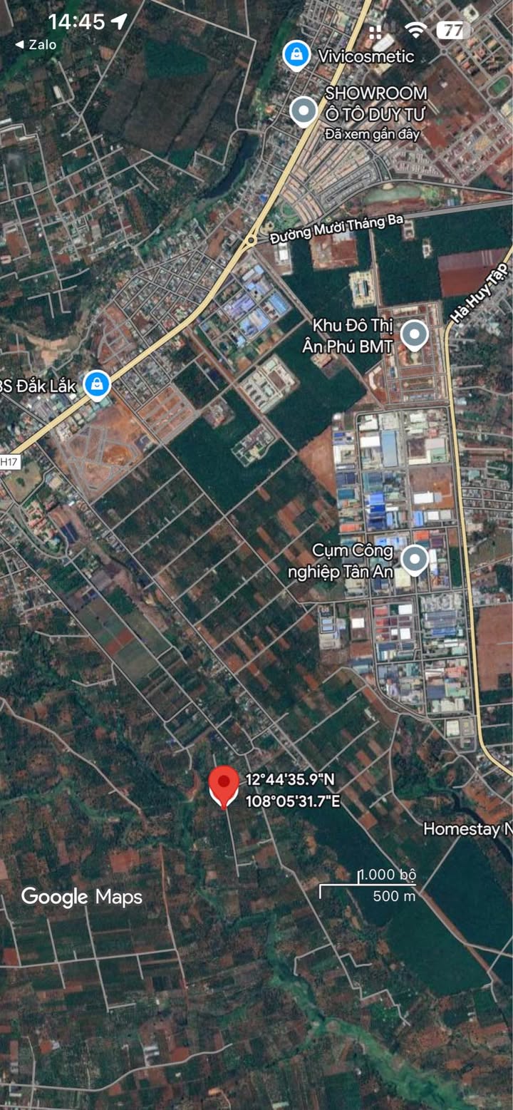 Đất vườn Tân An Buôn Ma Thuột 900m² giá 3.125 tỷ - Cơ hội đầu tư lý tưởng!