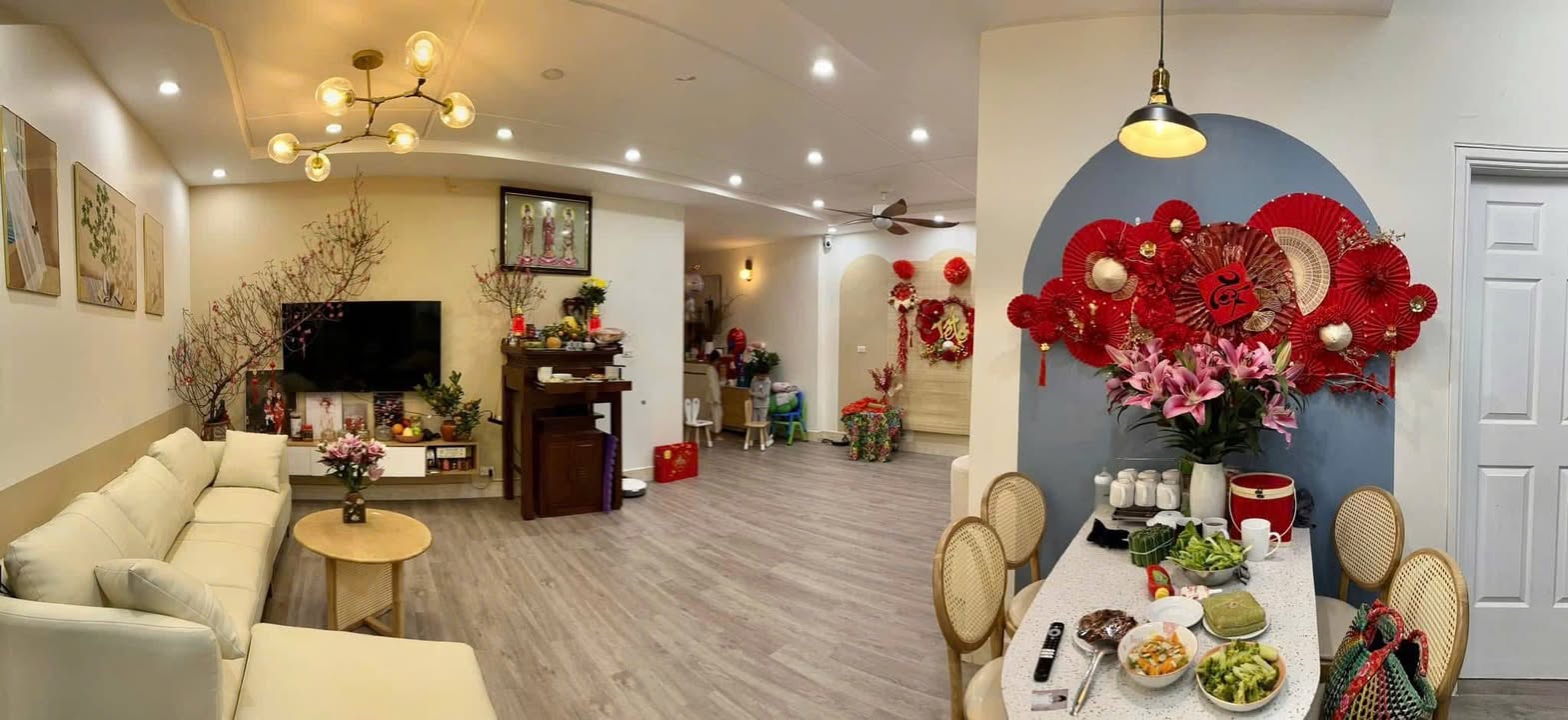 Căn hộ 3 phòng ngủ Nam Cường - Phạm Văn Đồng 116m² giá 16 triệu - Thiết kế sang trọng, chỉ việc vào ở!