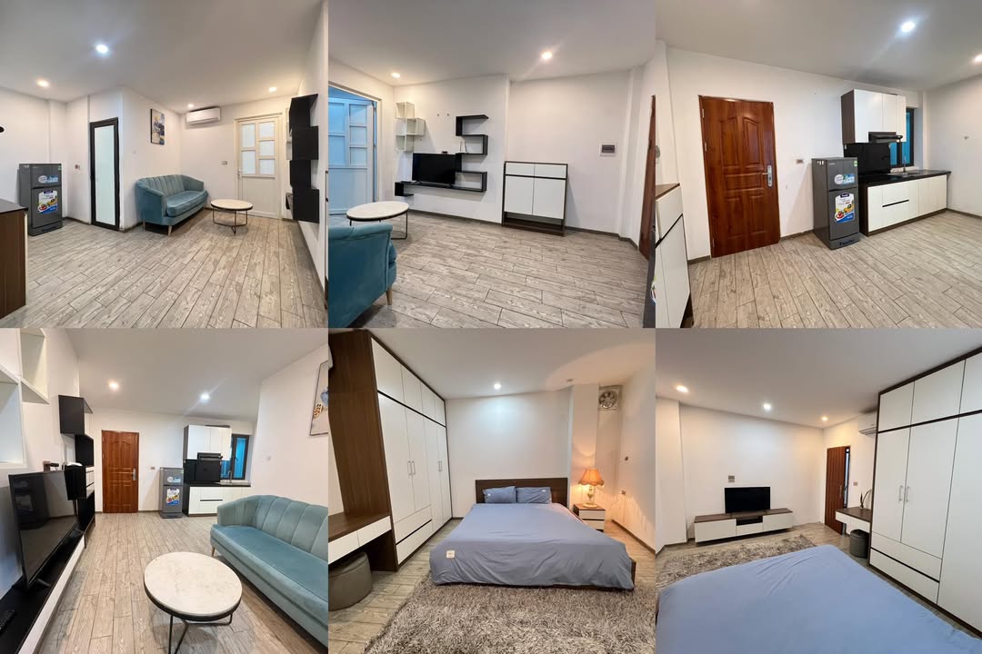 Căn hộ cho thuê 1 ngủ tại Đống Đa, Hà Nội - Thiết kế hiện đại, vào ở ngay!