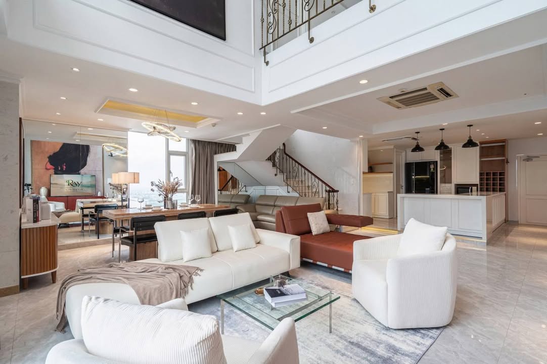 Căn hộ penthouse 4 phòng ngủ 250m² cho thuê tại Cantavil - Quận 2 - Không thể bỏ lỡ!