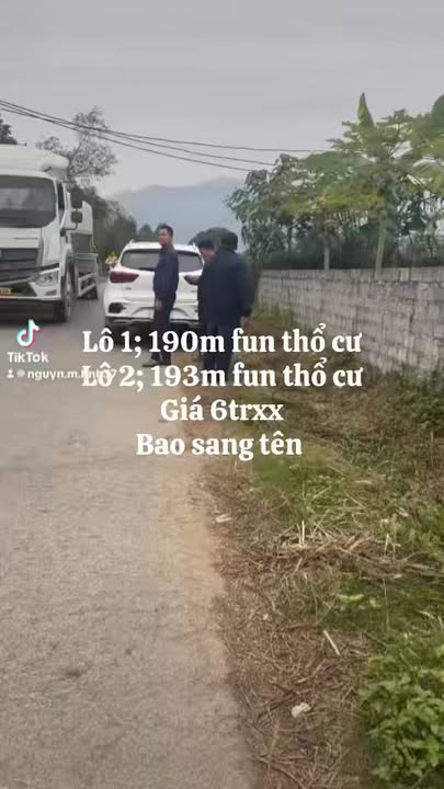 Đất nền đẹp tại thôn Châu Dể, xã Cao Dương, 190m² - Kinh doanh thuận lợi!