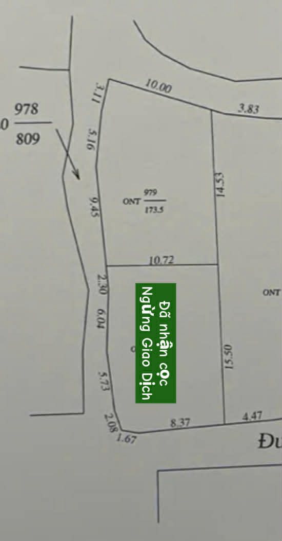 Đất nền xóm 9 xã Văn Thành 180m² - Đầu tư sinh lời hấp dẫn!