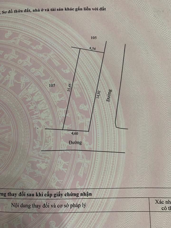 Đất nền lô góc Thôn Thượng, An Vỹ 69m² giá 1 tỷ - Cơ hội vàng cho nhà đầu tư!