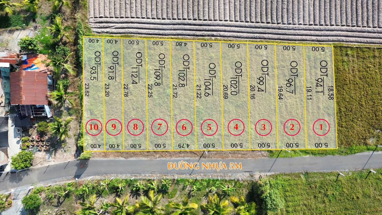 Đất ở đô thị Gò Dầu 101.5m² giá chỉ 600 triệu - Cơ hội đầu tư hấp dẫn!