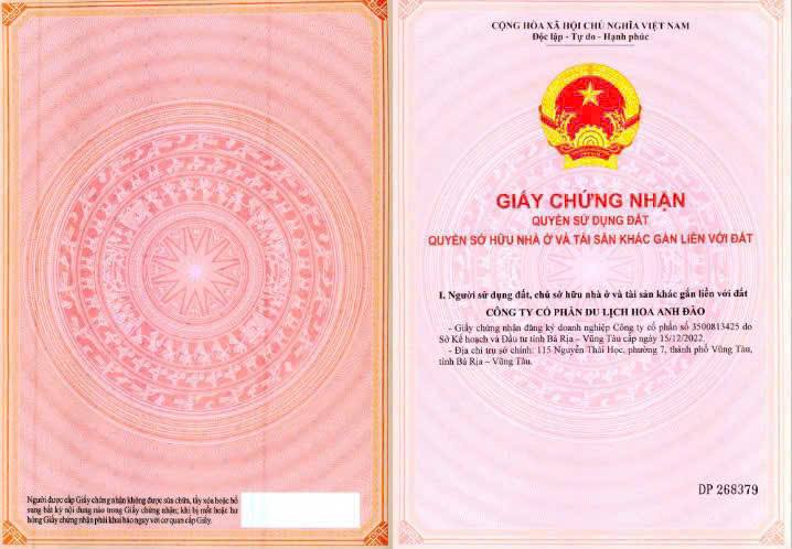 Biệt thự Oceanami Long Hải 163m² giá 10 tỷ - Từ núi ra biển chỉ vài bước!