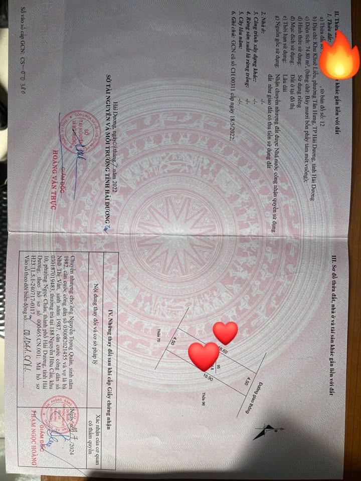 Đất nền KDC Lê Thanh Nghị, Tân Hưng, Hải Dương 70m² giá 2.6 tỷ - Thương lượng tốt!