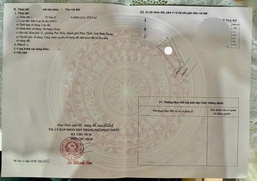 Nhà góc 2 mặt tiền 109m² tại Phú Thủy - Cận kề Công viên Cầu Vồng Ocean Dunes