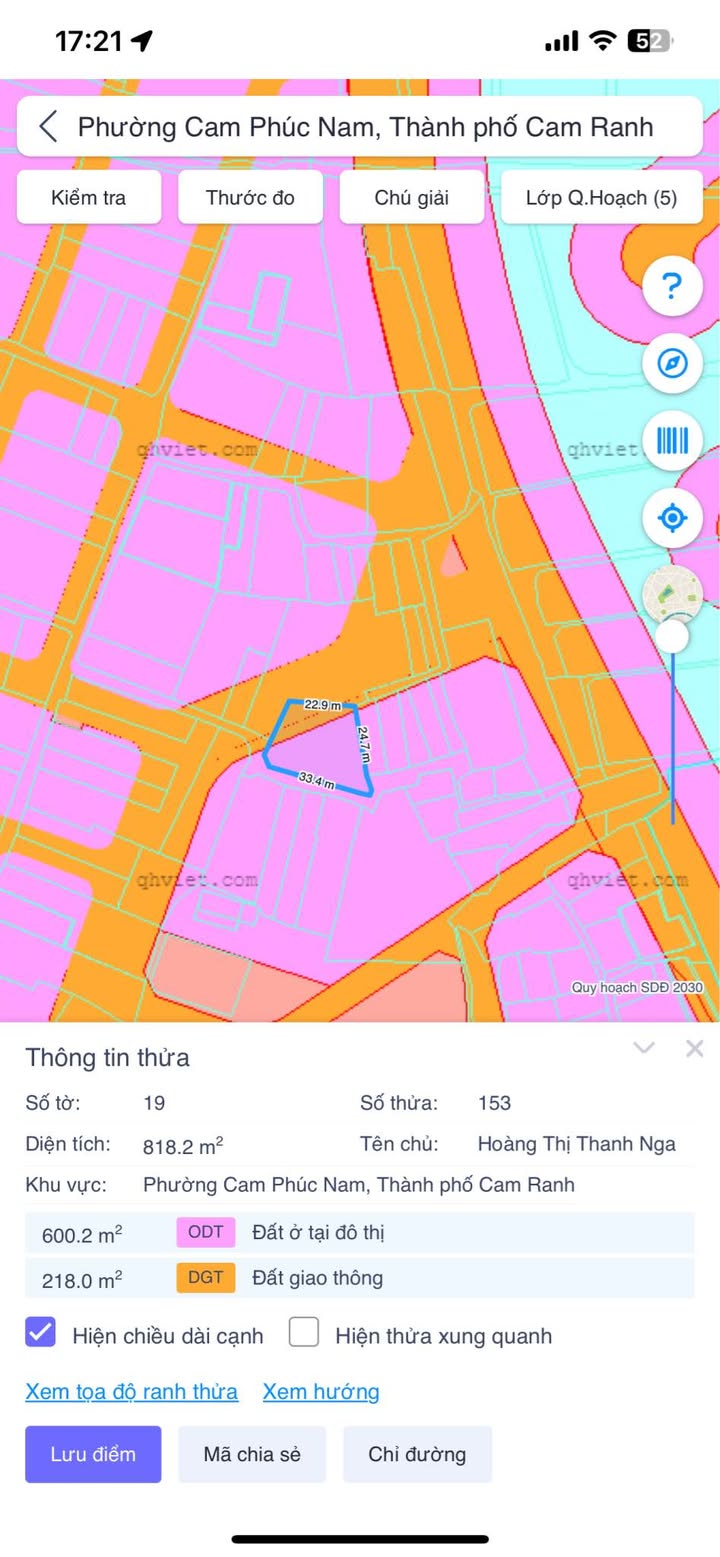 Đất nền Cam Phúc Nam 818m² giá thỏa thuận - Cơ hội đầu tư hấp dẫn!